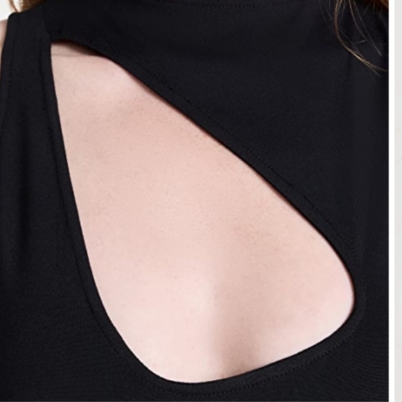 Free People Keep It Going Thong Cutout Bodysuit Black Size XS New with Tag - Picture 5 of 15